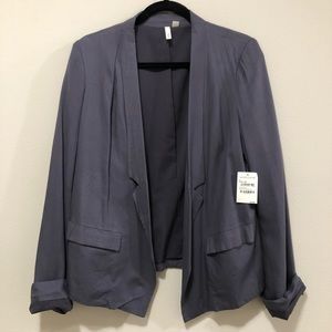 Frenchi Blazer in Grey-Stonehenge